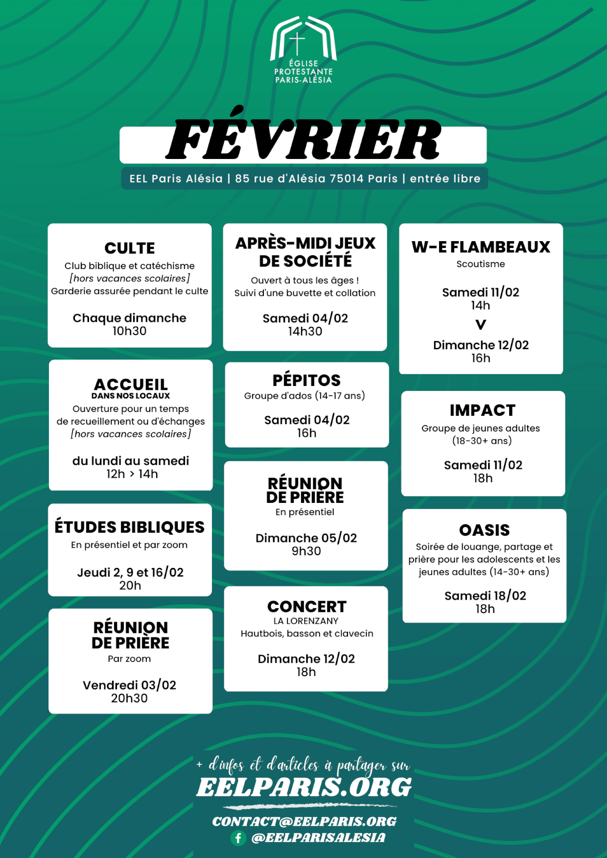 Février 2023 - ACTIVITÉS