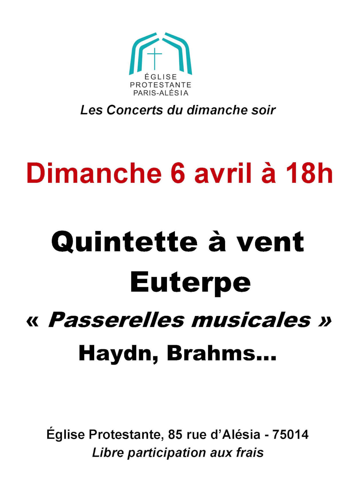 Les concerts du dimanche soir ont repris !