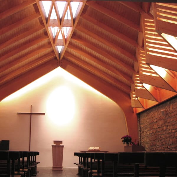 Charpente Résultat final en 1998.